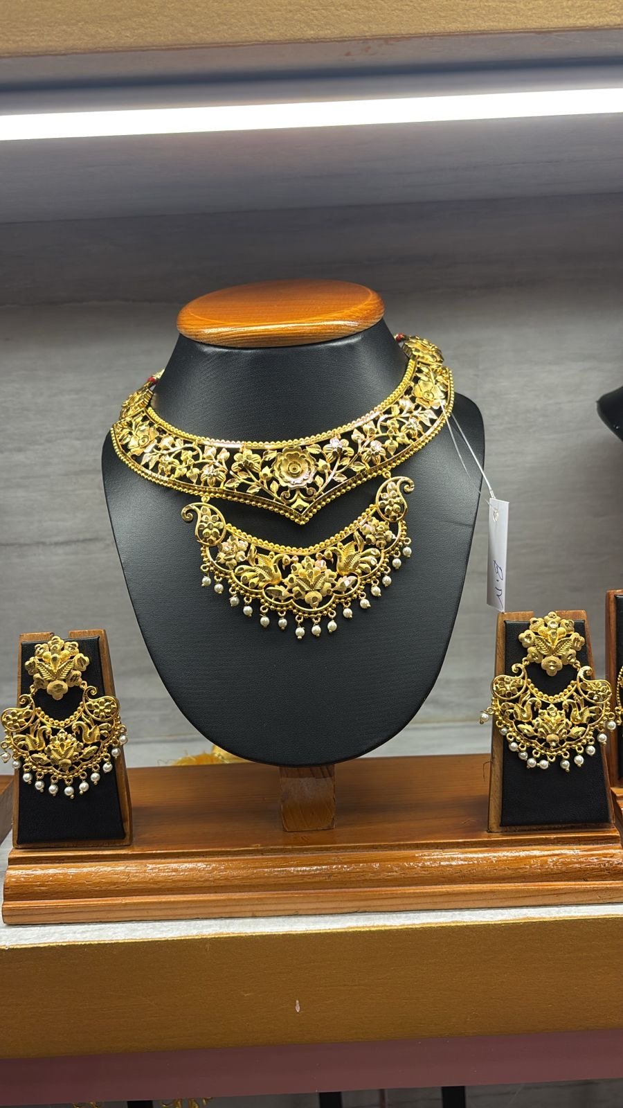 Peacock Designer Necklace Set