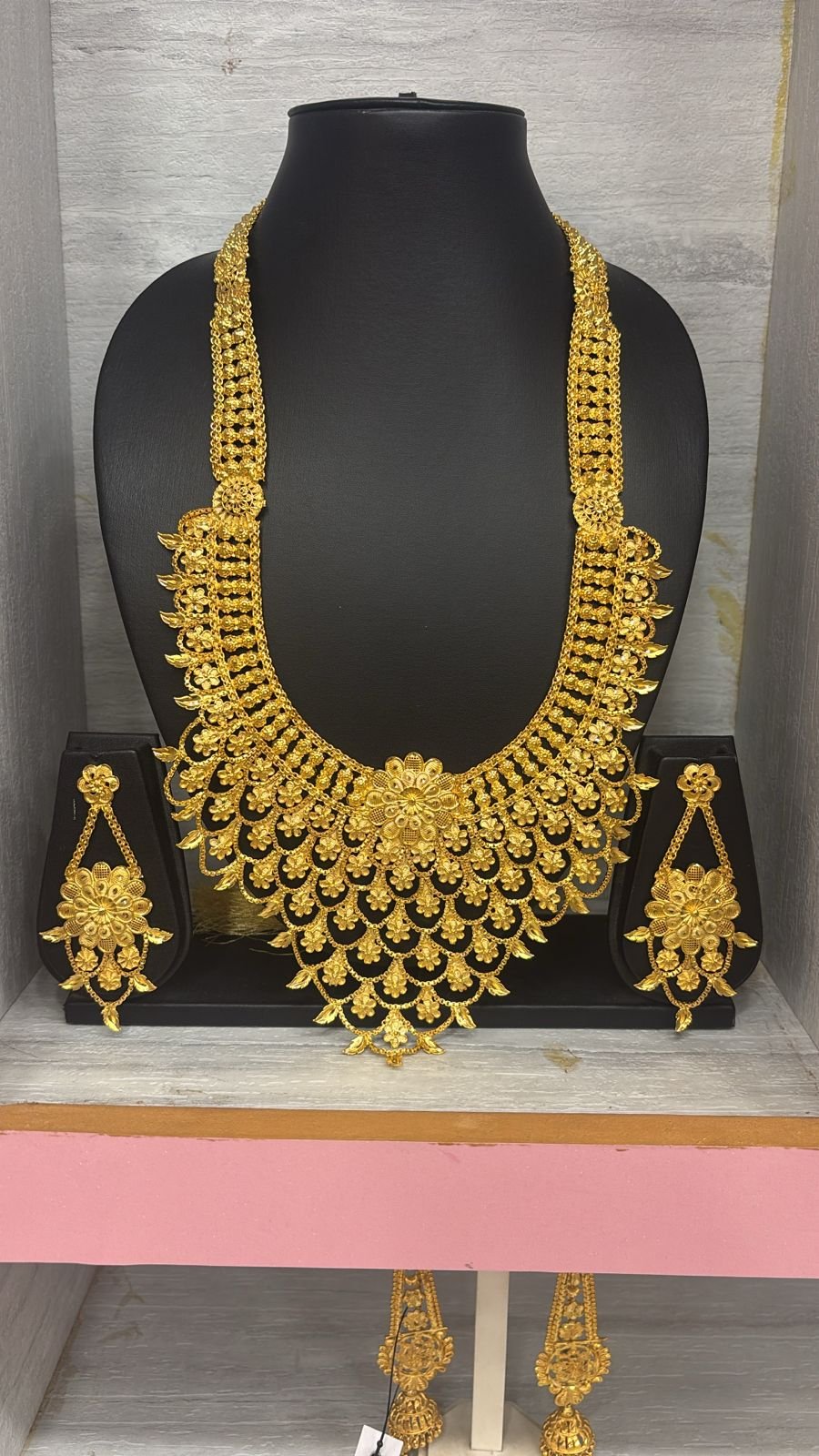 Royal Floral Bridal Haar Set